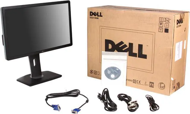 Alt view image 10 of 10 - Dell UltraSharp U2212HM IPS-Panel Black 21.5" 8ms Pivot, Swivel & Height Adjustable LED-Backlit Widescreen LCD Monitor 250 cd/m2 DC 2 Million:1 (1000:1)