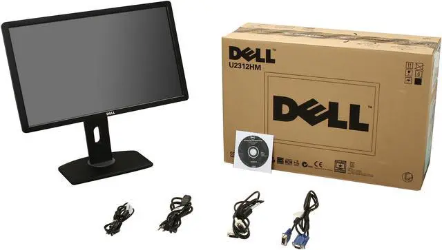 Alt view image 11 of 11 - Dell UltraSharp U2312HM IPS-Panel Black 23" 8ms Swivel & Height Adjustable Widescreen LCD Monitor with LED 300 cd/m2 2 Million:1 DCR (1000:1)