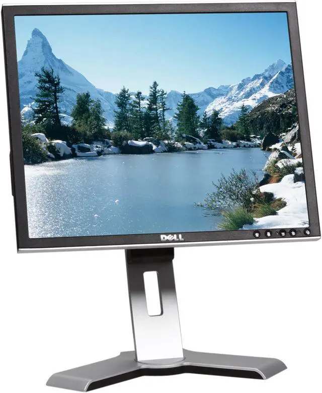 Alt view image 3 of 10 - Dell 1908FPc Black/Silver 19" 5ms LCD Monitor 300 cd/m2 800:1 18 Months Warranty