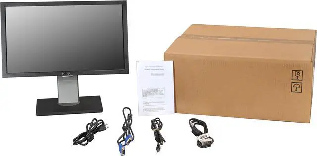 Alt view image 11 of 11 - Dell 21.5" 60 Hz TN LCD Monitor 5 ms D-Sub, DVI-D Professional Series P2211H/W4XCG