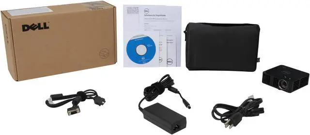 Alt view image 5 of 5 - Dell M110 Ultra-Portable Projector HDMI 1280x800 300 ANSI Lumens 10000:1
