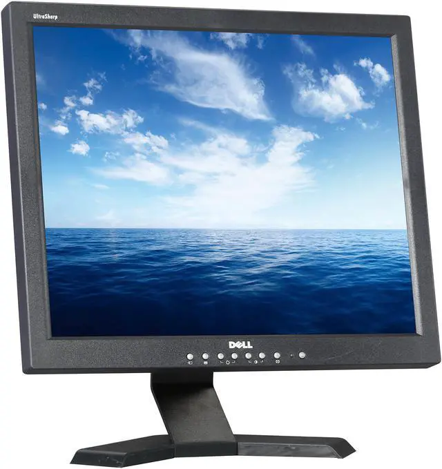 Alt view image 3 of 8 - Dell 18.1" 75 Hz LCD Monitor, Off Lease D-Sub, DVI 1800FP