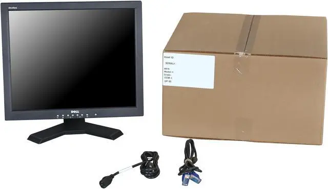 Alt view image 8 of 8 - Dell 18.1" 75 Hz LCD Monitor, Off Lease D-Sub, DVI 1800FP