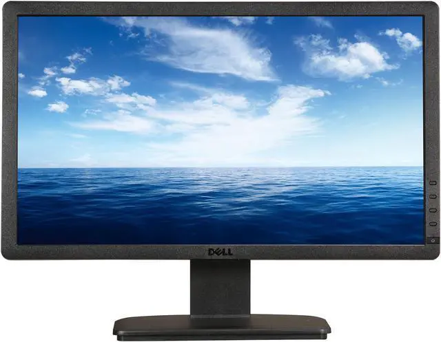 Alt view image 2 of 8 - Dell E Series E2013H Black 20" 1600 x 900 5ms 60Hz Monitor, 250 cd/m2, DVI-D, VGA, Tilt, VESA Compatible