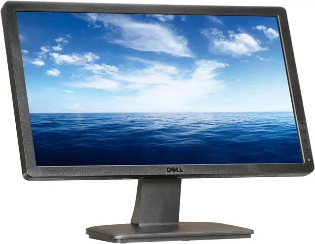 Alt view image 3 of 8 - Dell E Series E2013H Black 20" 1600 x 900 5ms 60Hz Monitor, 250 cd/m2, DVI-D, VGA, Tilt, VESA Compatible