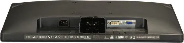 Alt view image 7 of 8 - Dell E Series E2013H Black 20" 1600 x 900 5ms 60Hz Monitor, 250 cd/m2, DVI-D, VGA, Tilt, VESA Compatible