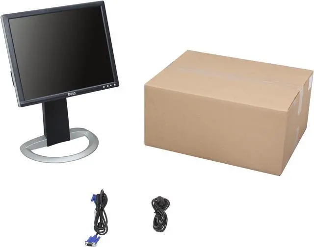 Alt view image 11 of 11 - Dell 17" 75 Hz LCD Monitor 25 ms D-Sub, DVI 1704FPVT
