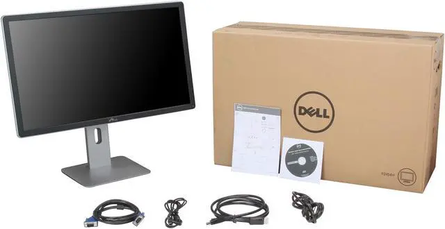 Alt view image 11 of 11 - Dell 23.8" 60 Hz IPS HD LCD Monitor IPS 8ms (GTG) D-Sub, DVI, DisplayPort, USB 2.0 P2414H