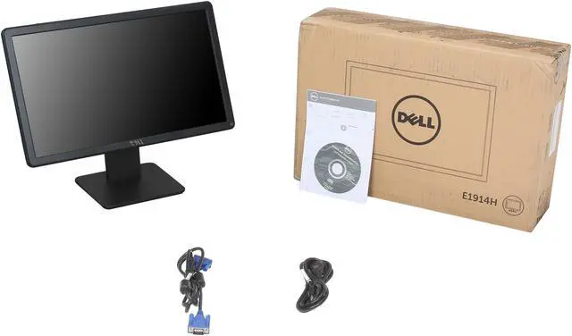 Alt view image 8 of 8 - Dell 18.5" TN HD LCD Monitor 5 ms D-Sub E1914H