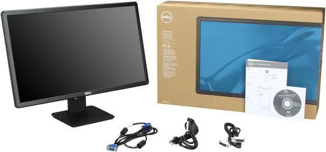 Alt view image 8 of 8 - Dell 23" 60 Hz TN HD LCD Monitor 5 ms D-Sub, DVI-D E2314H
