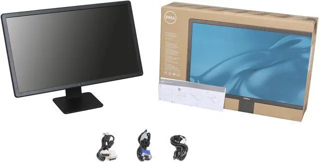 Alt view image 8 of 8 - Dell 24" 60 Hz TN HD LCD Monitor 5 ms D-Sub, DVI-D E2414H