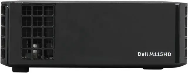 Alt view image 3 of 7 - Dell M115HD WXGA 1280x800 HDMI USB Inputs w/ 1GB Internal Memory 450 ANSI Lumens Mobile LED Projector