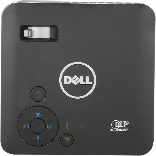 Alt view image 6 of 7 - Dell M115HD WXGA 1280x800 HDMI USB Inputs w/ 1GB Internal Memory 450 ANSI Lumens Mobile LED Projector