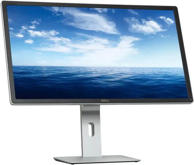 Alt view image 3 of 10 - Dell P2815Q Silver / Black 28" 5ms HDMI Widescreen LED Backlight LCD Monitor height&pivot adjustable TN 300 cd/m2 1000:1 Built-in Speakers