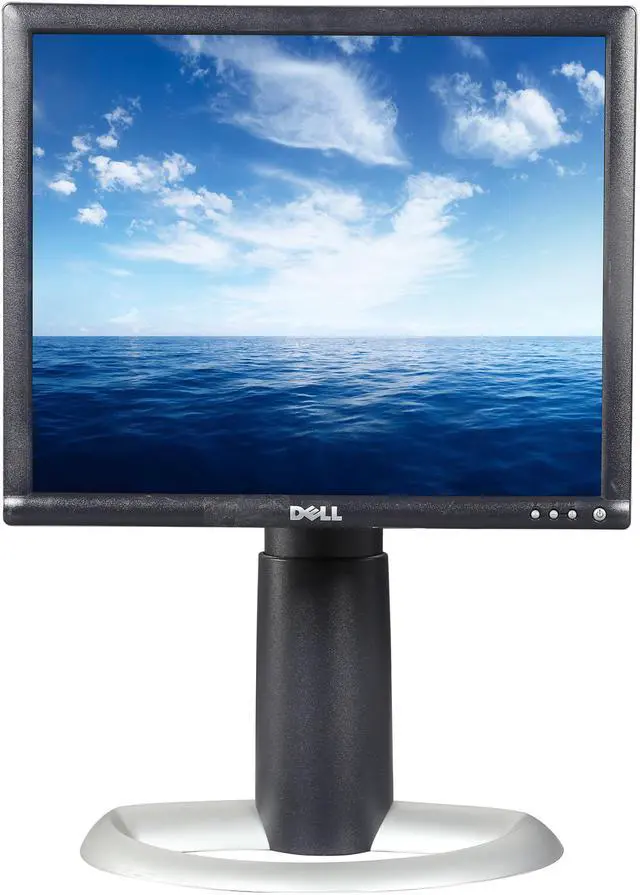 Alt view image 2 of 11 - Dell 17" 75 Hz Active Matrix, TFT LCD LCD Monitor D-Sub, DVI-D 1703FPS