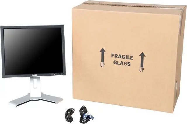 Alt view image 11 of 11 - Dell 17" 75 Hz Active Matrix, TFT LCD LCD Monitor 8 ms D-Sub, DVI-D 1707FPT