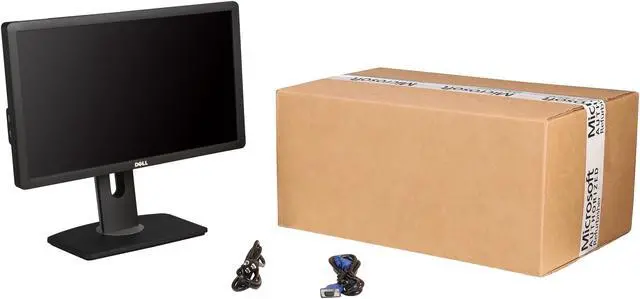 Alt view image 9 of 9 - Dell 20" LED-backlit Flat Screen LCD Monitor 5 ms D-Sub, DVI Professional Series P2012H