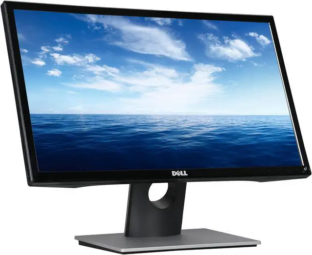 Alt view image 3 of 9 - Dell SE2216H Black 22" FHD 1080p Widescreen LED Backlight Monitor, 3000:1, 250cd/m2, HDMI& D-Sub, Tilt