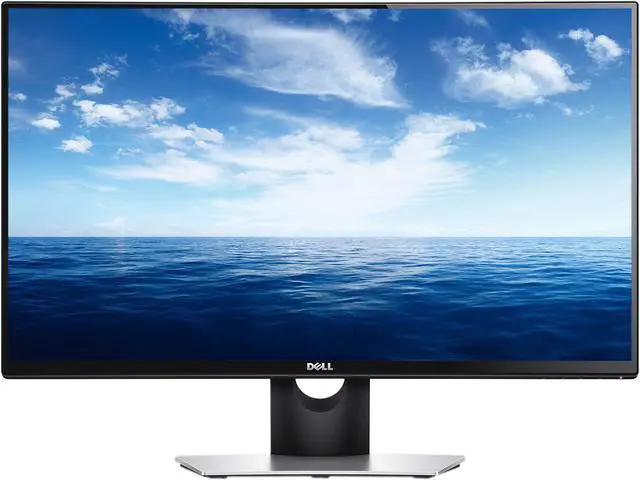 Alt view image 3 of 9 - Dell SE2716H Black 27" Curved Widescreen Slim Bezel LED Monitor, 1920 x 1080, 3000:1, 300cd/m2, VGA&HDMI&MHL&D-Sub, Built-in Speaker
