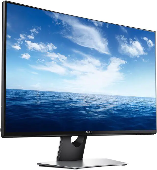 Alt view image 4 of 9 - Dell SE2716H Black 27" Curved Widescreen Slim Bezel LED Monitor, 1920 x 1080, 3000:1, 300cd/m2, VGA&HDMI&MHL&D-Sub, Built-in Speaker