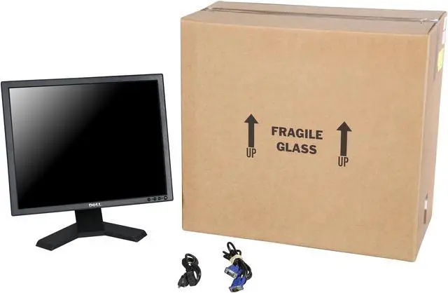 Alt view image 8 of 8 - Dell 19" TFT LCD LCD Monitor 5 ms D-Sub E190SF-12