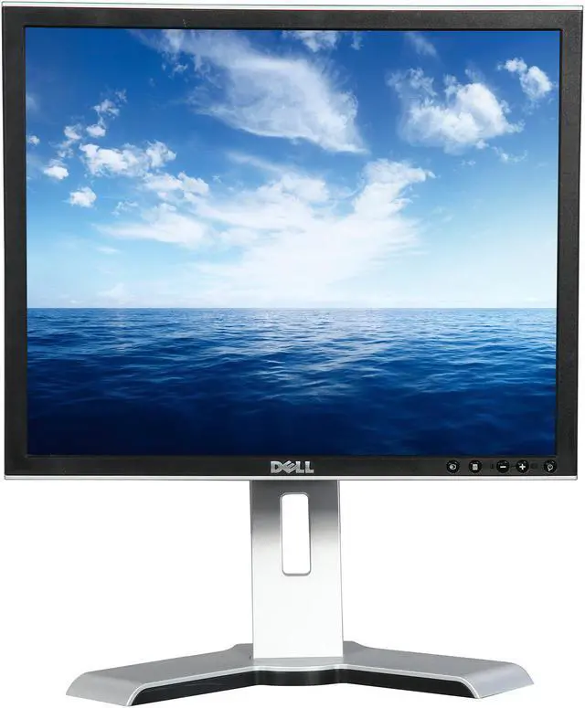Alt view image 2 of 11 - Dell 1908FPb-12 Black 19" 5ms LCD Monitor 300 cd/m2 800:1 -Certified Refurbished