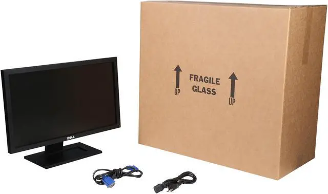Alt view image 8 of 8 - Dell E2011HC-W-12 Black 20" 5ms LCD Monitor 250 cd/m2 1000:1 -Certified Refurbished