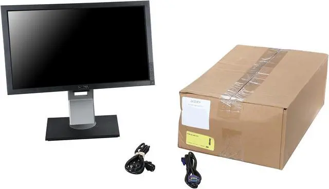 Alt view image 10 of 10 - Dell 20" LCD Monitor 5 ms P2011H