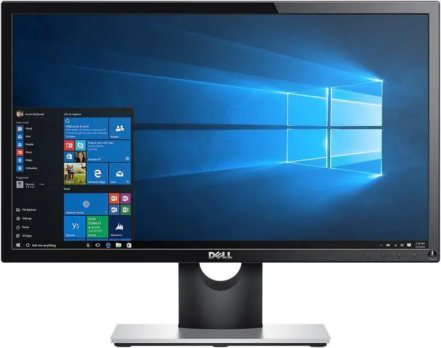 Alt view image 2 of 6 - Dell SE2216HV Black 22" (21.5" viewable) 1920 x 1080 60 HZ LCD Monitor with Tilt Adjustment, 250 cd/m2 DCR 8,000,000:1 (3000:1), D-Sub