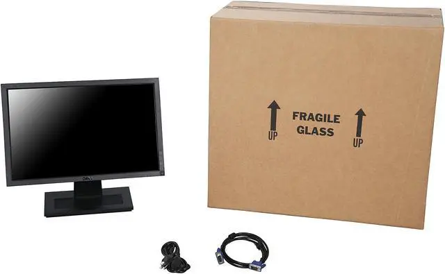 Alt view image 10 of 9 - Dell E Series E1911 Black 19" 5ms Widescreen LCD Monitor 250 cd/m2 1,000:1