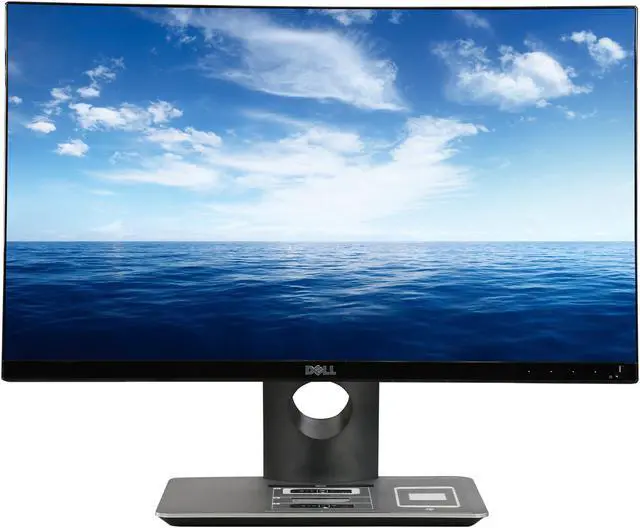 Alt view image 2 of 8 - Dell S2317HWi Black 23" 6ms HDMI Widescreen LED Backlight LCD Monitor IPS 250 cd/m2 8,000,000:1 Built-in Speakers With Wireless Smart Phone Charing Stand