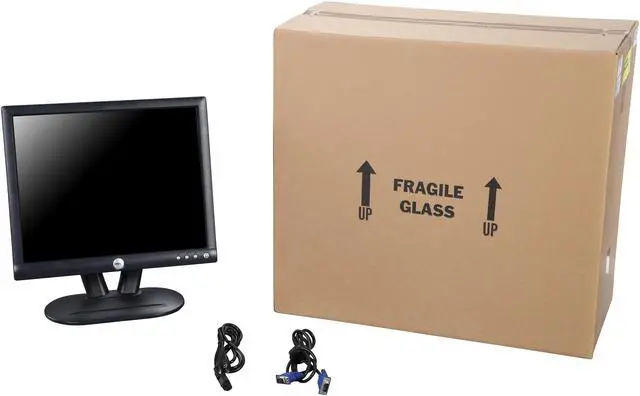 Alt view image 8 of 8 - Dell 17" 75 Hz TFT LCD LCD Monitor 16 ms E173FPB