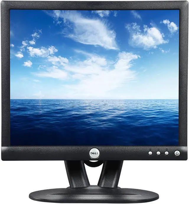 Alt view image 3 of 8 - Dell 17" TFT LCD LCD Monitor 25 ms D-Sub E172FPT