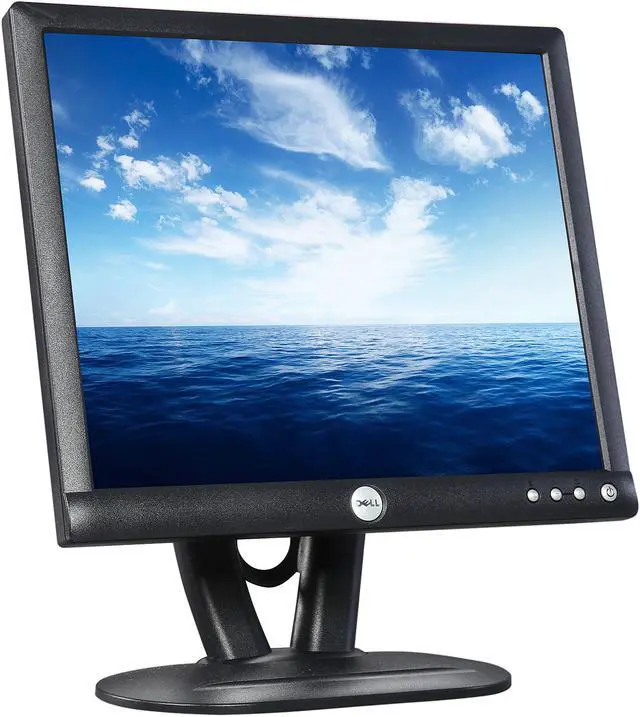 Alt view image 4 of 8 - Dell 17" TFT LCD LCD Monitor 25 ms D-Sub E172FPT