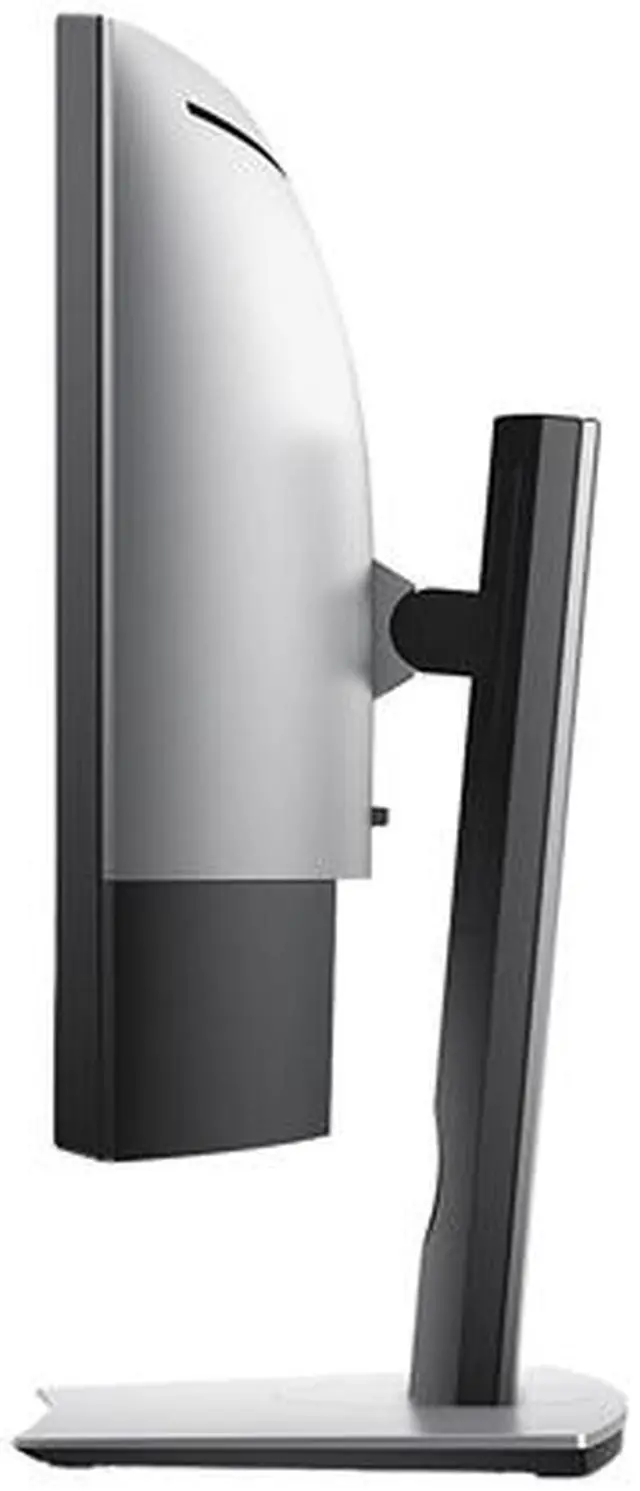 Alt view image 7 of 12 - Dell U3417W 34" 3440x1440 2K Resolution 60Hz 5ms DisplayPort Mini-DisplayPort 2xHDMI  USB 3.0 Hub Built-in Speakers White Edgelit LED IPS Curved Monitor