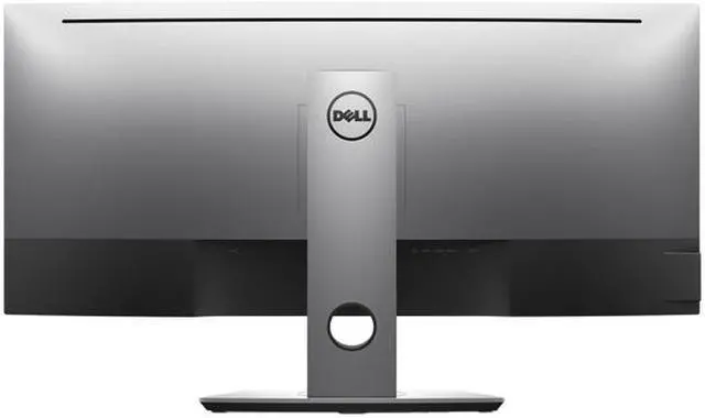 Alt view image 6 of 12 - Dell U3417W 34" 3440x1440 2K Resolution 60Hz 5ms DisplayPort Mini-DisplayPort 2xHDMI  USB 3.0 Hub Built-in Speakers White Edgelit LED IPS Curved Monitor