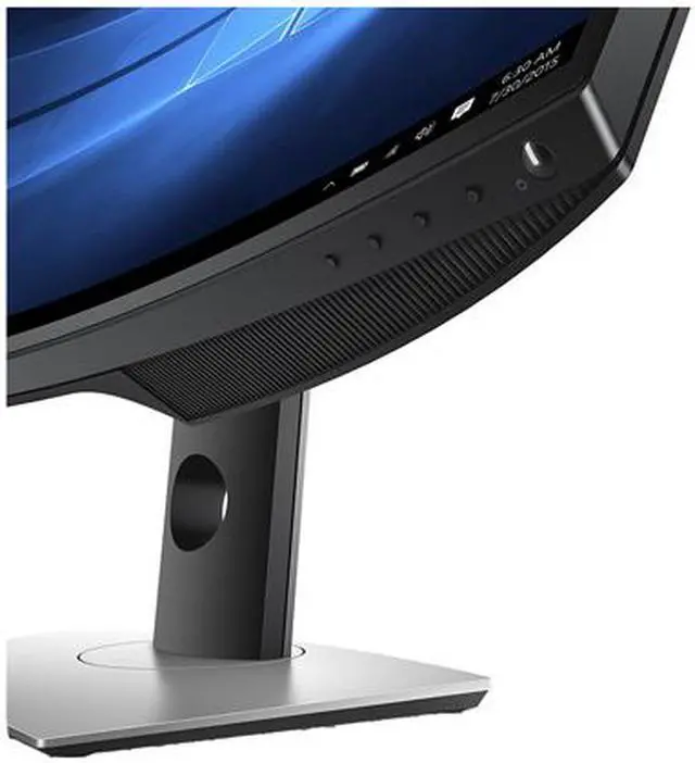 Alt view image 11 of 12 - Dell U3417W 34" 3440x1440 2K Resolution 60Hz 5ms DisplayPort Mini-DisplayPort 2xHDMI  USB 3.0 Hub Built-in Speakers White Edgelit LED IPS Curved Monitor