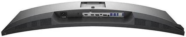 Alt view image 8 of 12 - Dell U3417W 34" 3440x1440 2K Resolution 60Hz 5ms DisplayPort Mini-DisplayPort 2xHDMI  USB 3.0 Hub Built-in Speakers White Edgelit LED IPS Curved Monitor