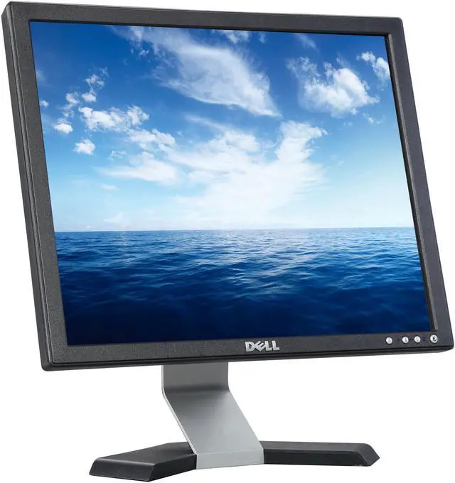 Alt view image 3 of 8 - DELL E176FPC DELL 17 BLACK FLAT PANEL LCD MONITOR.A Grade