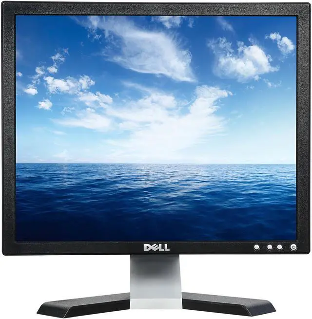 Alt view image 2 of 8 - Dell 17" TFT LCD LCD Monitor 8 ms D-Sub E177FPC