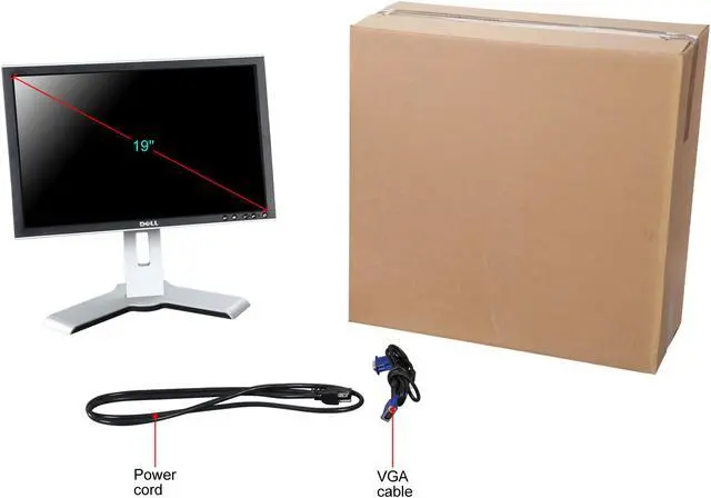 Alt view image 11 of 11 - Dell 19" 75 Hz TFT LCD UltraSharp LCD Monitor 5 ms D-Sub, DVI 1908WFPT