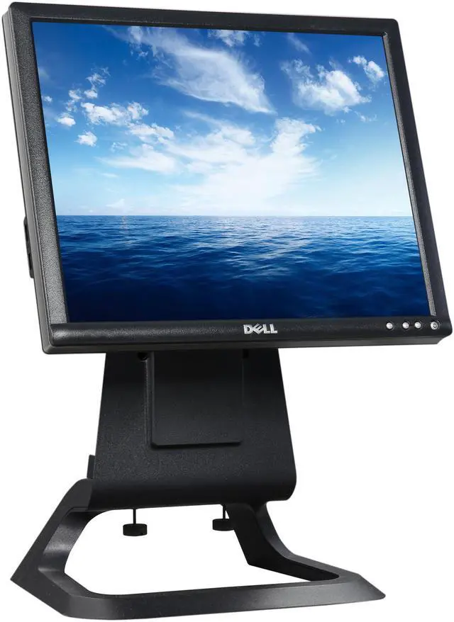 Alt view image 3 of 9 - Dell 17" TFT LCD LCD Monitor 25 ms D-Sub, DVI 1706FPVT