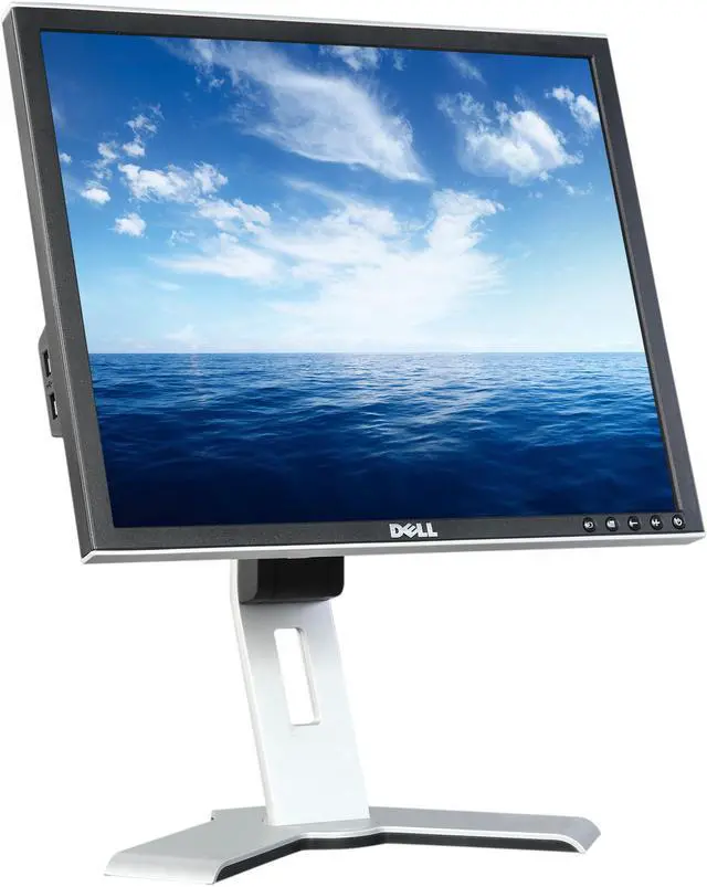 Alt view image 3 of 11 - Dell 19" UltraSharp LCD Monitor - Refurbished 8 ms 1907FPT