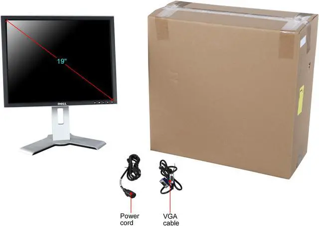 Alt view image 11 of 11 - Dell 19" UltraSharp LCD Monitor - Refurbished 8 ms 1907FPT