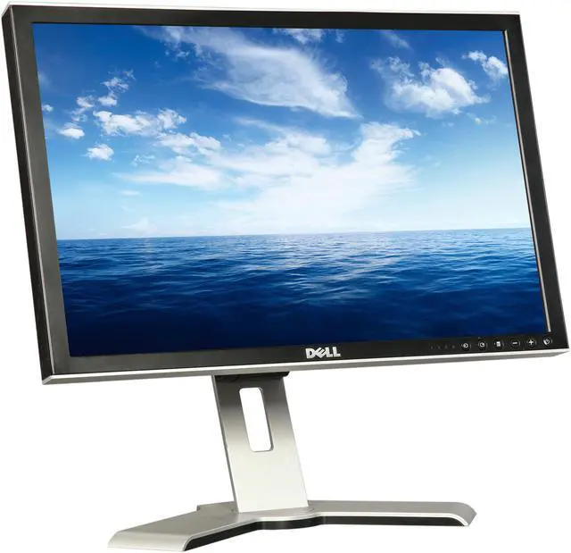 Alt view image 3 of 11 - Dell 20.1" 60 Hz LCD Monitor 16 ms 2007WFPB