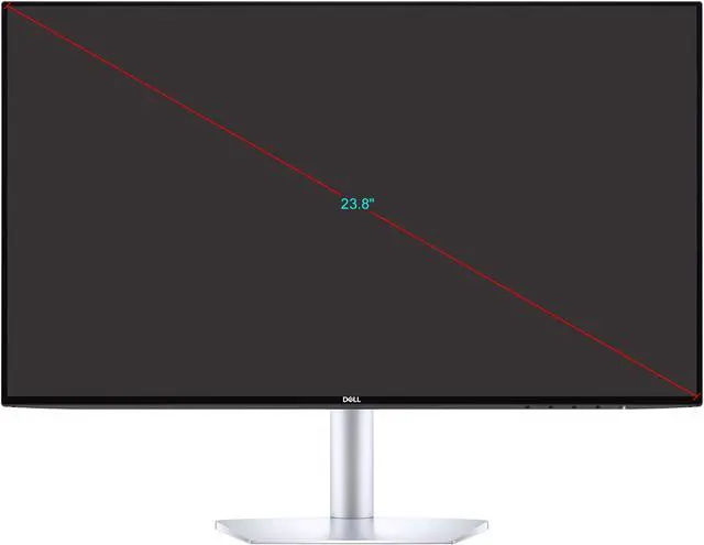 Alt view image 6 of 6 - Dell S2419HM 24" Full HD 1920x1080 60Hz Dual HDMI HDR10 Support Ultra-thin Bezel LED Backlight IPS LCD monitor