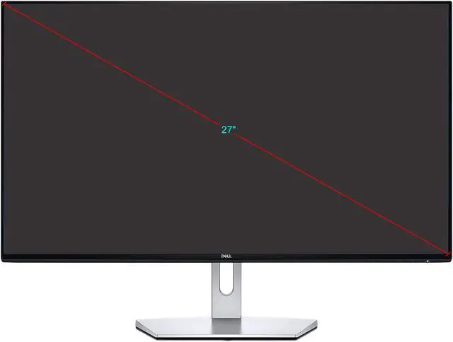 Alt view image 9 of 9 - Dell S2719H 27" Full HD 1920x1080 60Hz HDMI Ultra Thin Bezel Backlit LED LCD Monitor