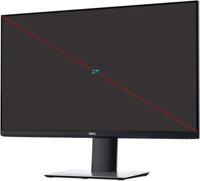 Alt view image 6 of 6 - Dell P2719HC 27" Full HD 1920x1080 60Hz HDMI DisplayPort USB Type-C Anti-Glare LED Edgelit LCD IPS Monitor