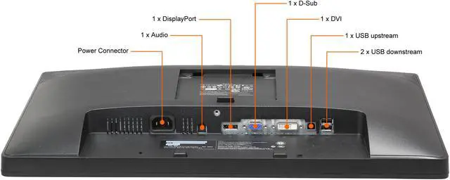 Alt view image 12 of 14 - Dell 22" 60 Hz TN (Twisted Nematic), anti glare with hard coat 3H Monitor 5 ms D-Sub, DVI, DisplayPort Flat Panel Professional P2213