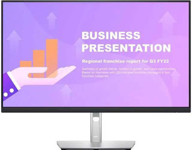 Main image of Dell 27" 60 Hz IPS IPS USB-C Hub Monitor Monitor 5 ms typical (Fast) (gray to gray)
8 ms (Normal mode) (gray to gray) HDMI, DisplayPort Flat Panel P2722HE